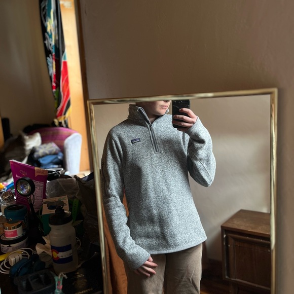 Patagonia Heather Gray Better Sweater - Picture 1 of 5